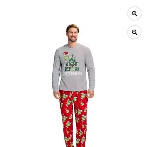 Grinch Christmas PJs set